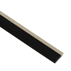 Akustikpanel ^ I-Wood AFSLUTNINGSLISTE EG SORTMALET 17 X 42 X 2400 MM