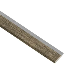 Akustikpanel ^ I-Wood AFSLUTNINGSLISTE EG, SORT OLIE 16 X 42 X 2400 MM