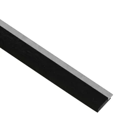 Akustikpanel ^ I-Wood AFSLUTNINGSLISTE EG SORTMALET 17 X 42 X 2400 MM