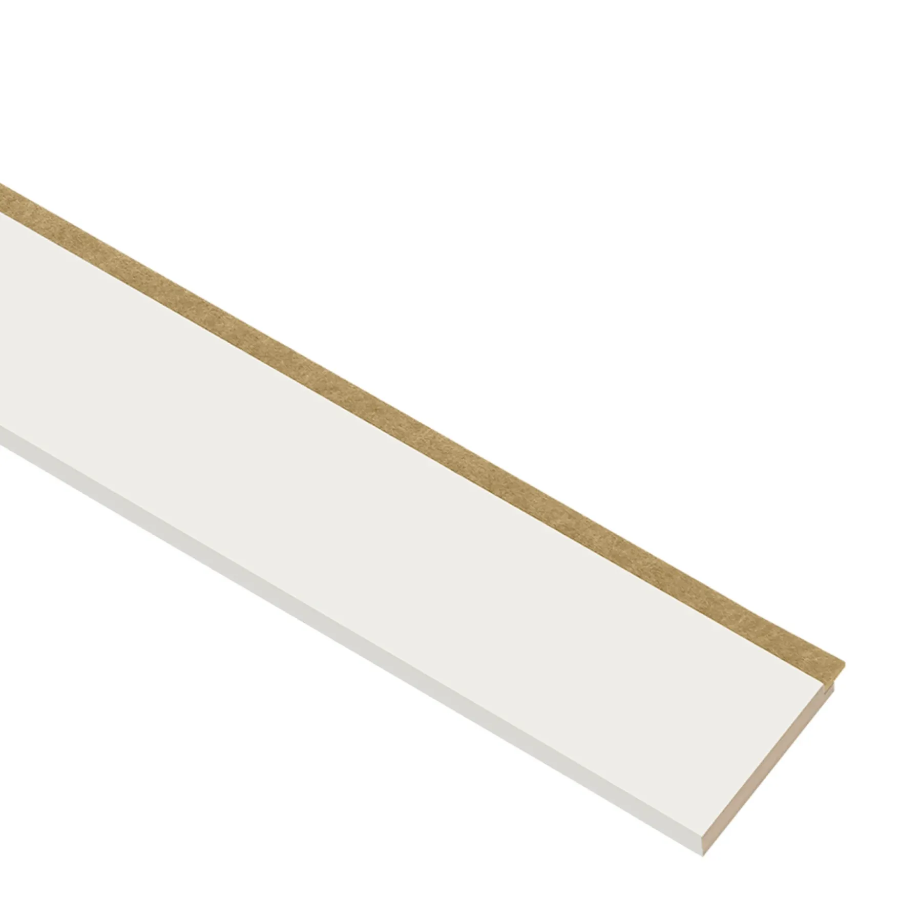 Akustikpanel ^ I-Wood AFSLUTNINGSLISTE HVID 16 X 92 X 2400 MM