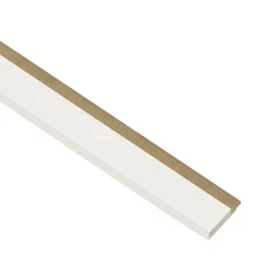 Akustikpanel ^ I-Wood AFSLUTNINGSLISTE HVID 16 X 42 X 2400 MM