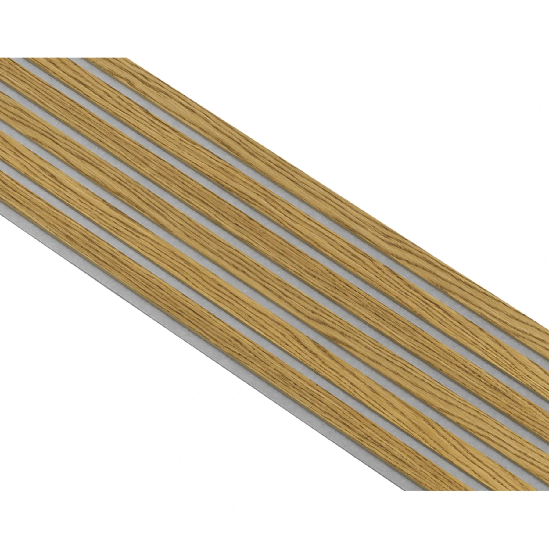 Akustikpanel ^ I-Wood AKUSTIKPANEL EG BRUN OLIE 16 X 300 X 2400 MM