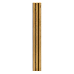 Akustikpanel ^ I-Wood AKUSTIKPANEL EG BRUN OLIE 17 X 300 X 2400 MM