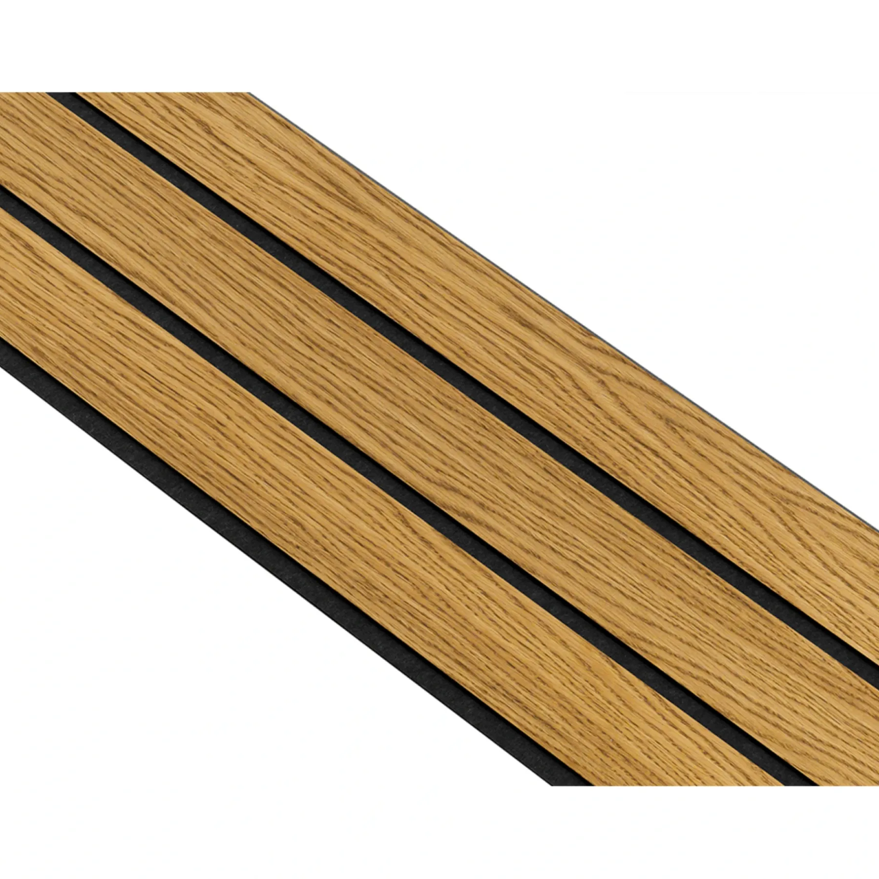 Akustikpanel ^ I-Wood AKUSTIKPANEL EG BRUN OLIE 17 X 300 X 2400 MM