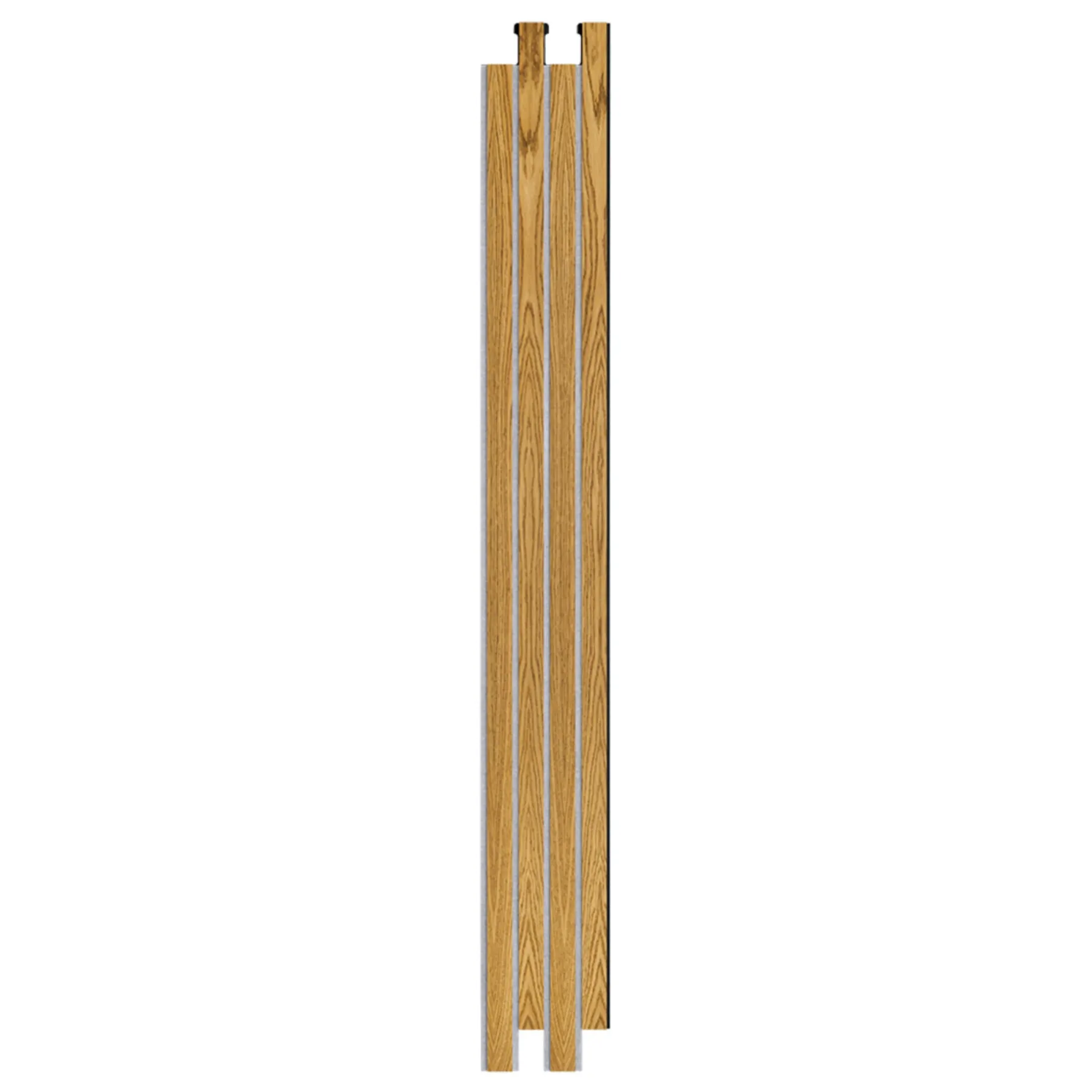 Akustikpanel ^ I-Wood AKUSTIKPANEL EG BRUN OLIE 17 X 300 X 2400 MM