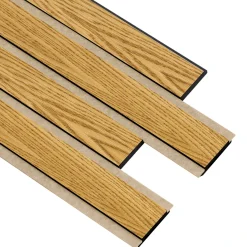 Akustikpanel ^ I-Wood AKUSTIKPANEL EG BRUN OLIE 17 X 300 X 2400 MM