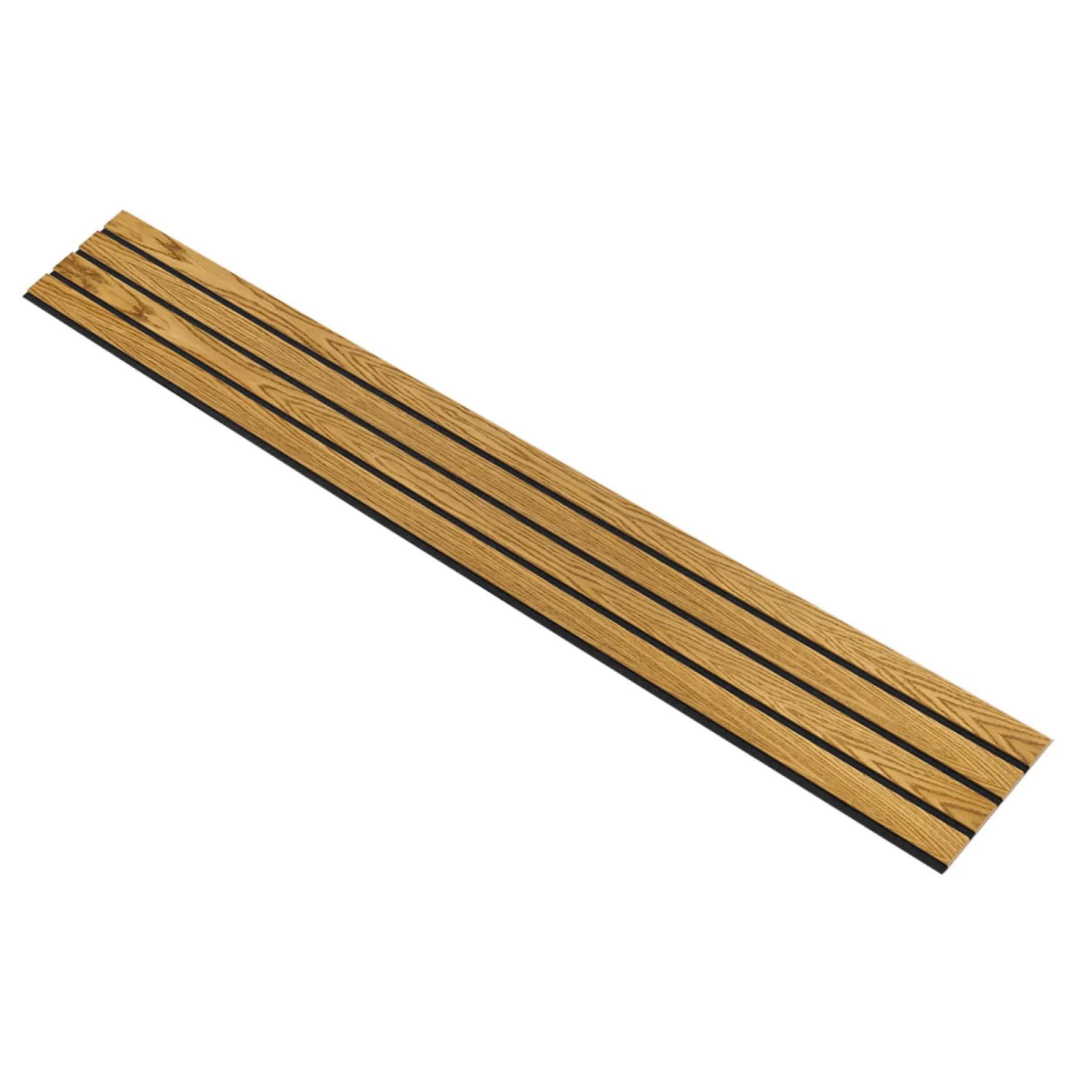 Akustikpanel ^ I-Wood AKUSTIKPANEL EG BRUN OLIE 16 X 300 X 2400 MM