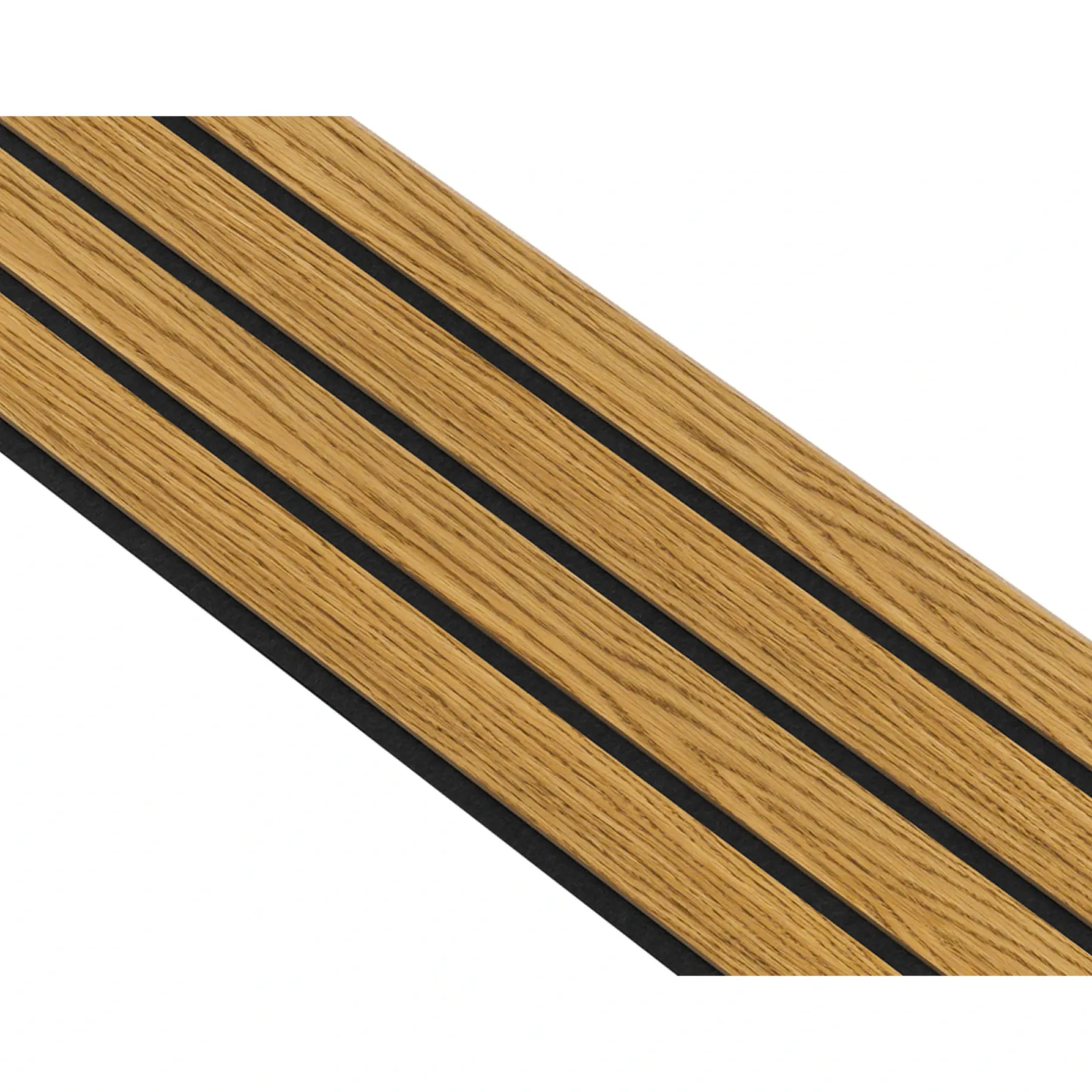 Akustikpanel ^ I-Wood AKUSTIKPANEL EG BRUN OLIE 16 X 300 X 2400 MM