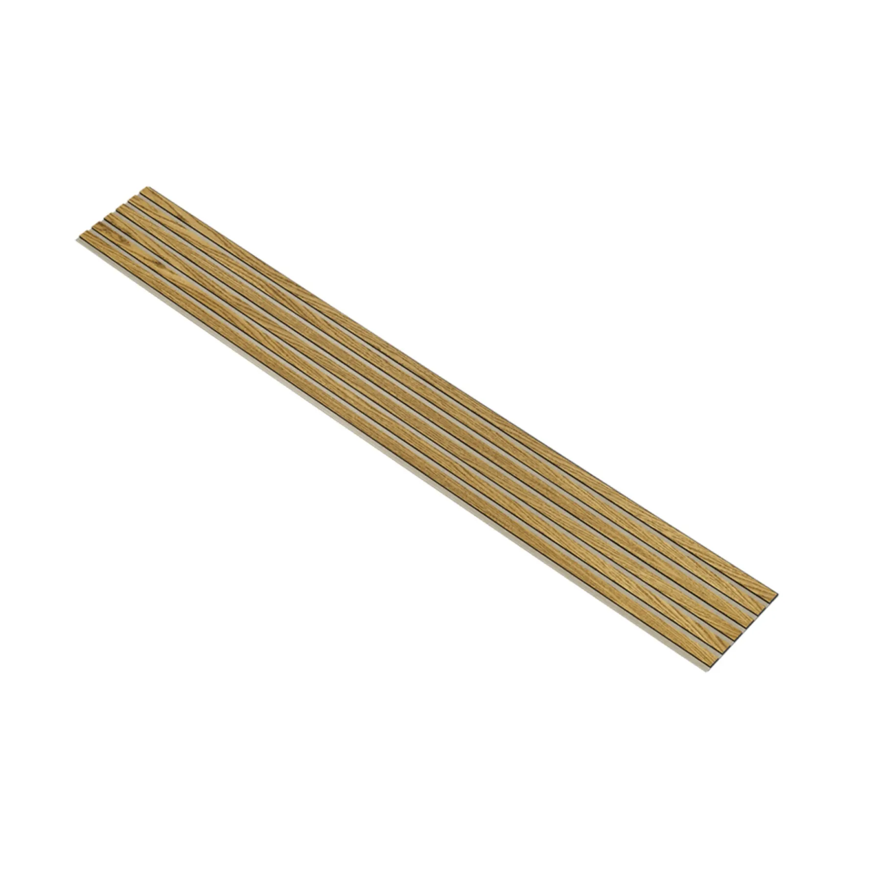 Akustikpanel ^ I-Wood AKUSTIKPANEL EG BRUN OLIE 17 X 300 X 2400 MM