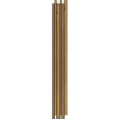 Akustikpanel ^ I-Wood AKUSTIKPANEL EG BRUN OLIE 17 X 300 X 2400 MM