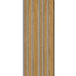 Akustikpanel ^ I-Wood AKUSTIKPANEL EG BRUN OLIE 16 X 300 X 2400 MM