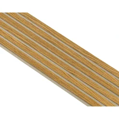 Akustikpanel ^ I-Wood AKUSTIKPANEL EG BRUN OLIE 16 X 300 X 2400 MM