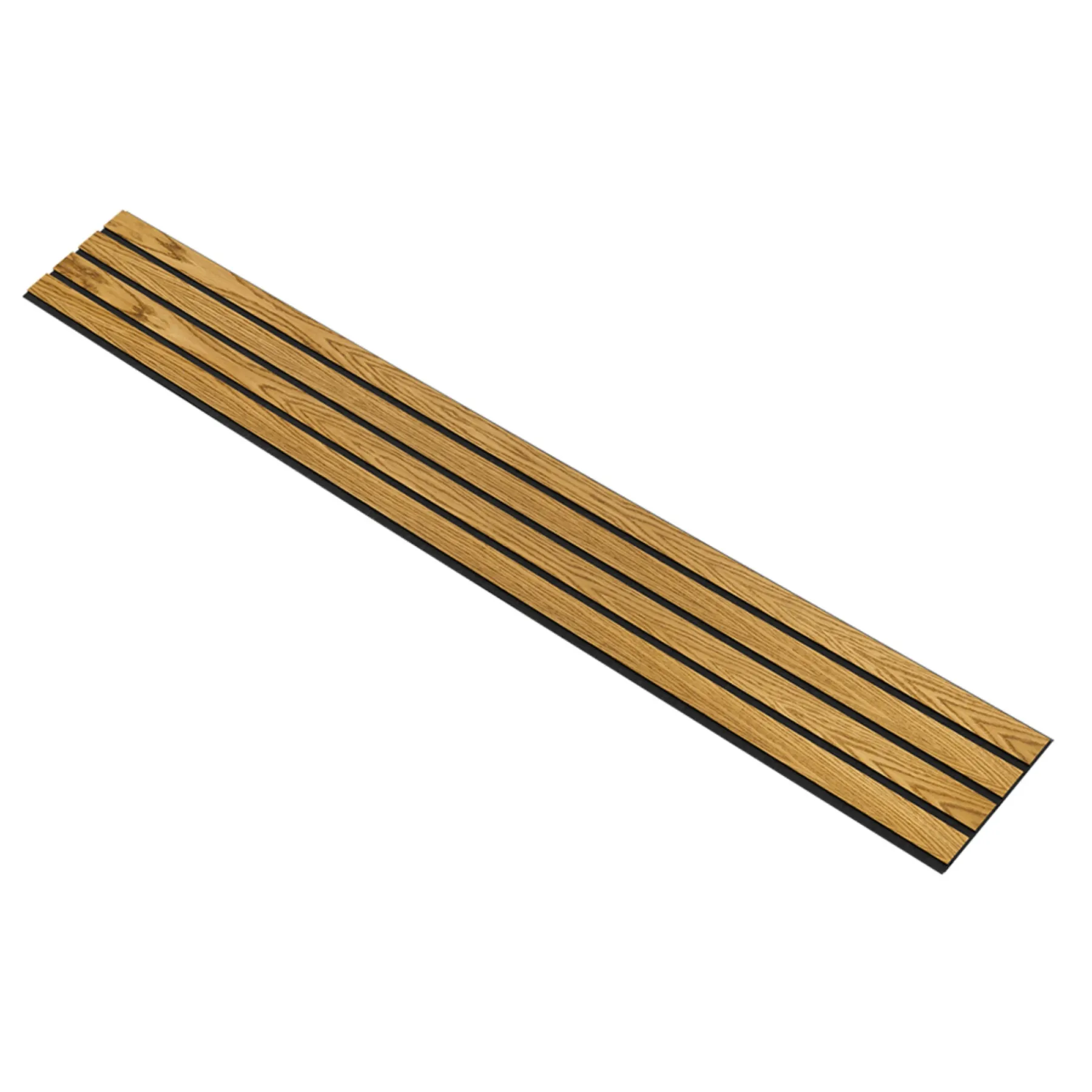 Akustikpanel ^ I-Wood AKUSTIKPANEL EG BRUN OLIE 17 X 300 X 2400 MM