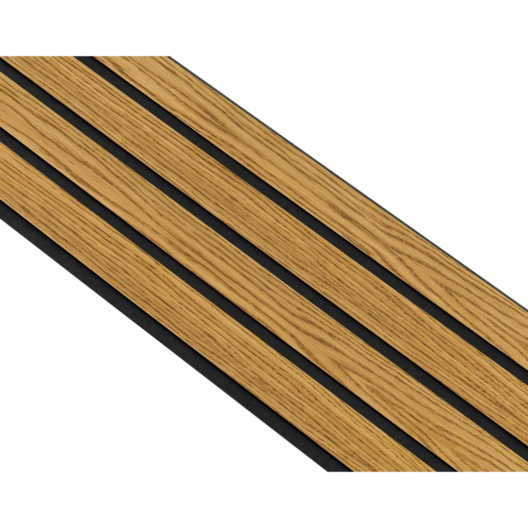 Akustikpanel ^ I-Wood AKUSTIKPANEL EG BRUN OLIE 17 X 300 X 2400 MM