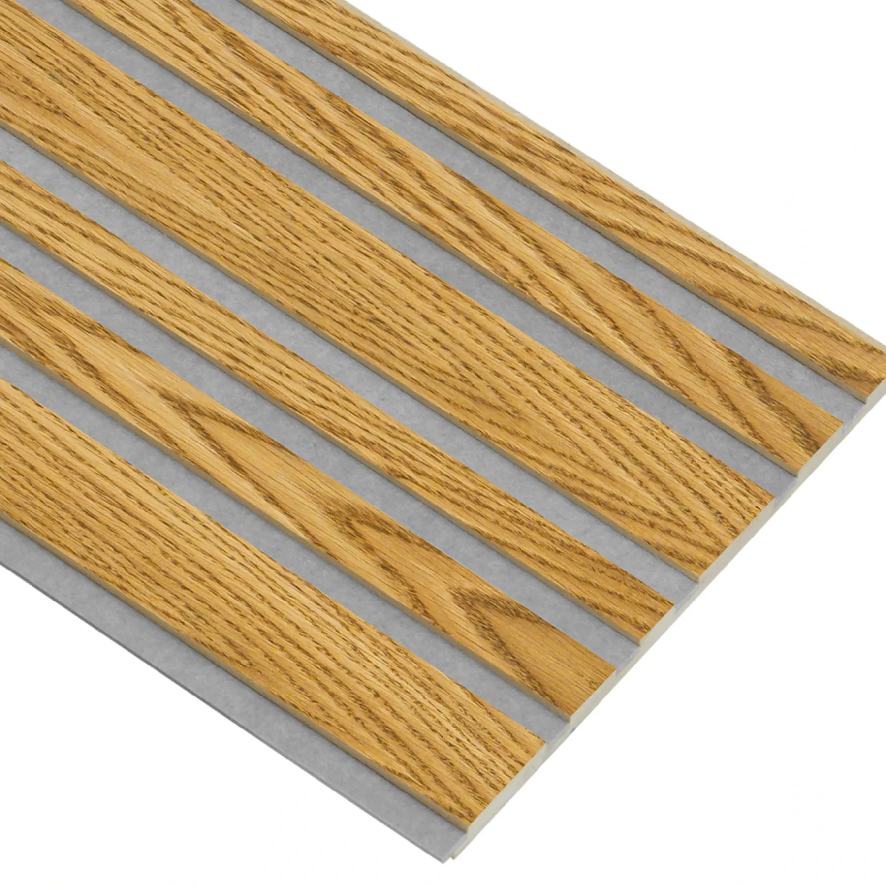 Akustikpanel ^ I-Wood AKUSTIKPANEL EG BRUN OLIE 16 X 300 X 2400 MM