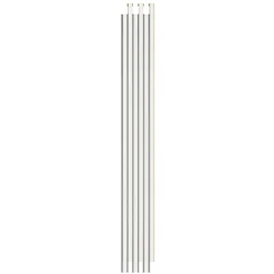 AKUSTIKPANEL EG HVIDMALET 16 X 300 X 2400 MM>I-Wood Hot