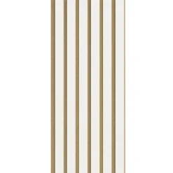 Akustikpanel ^ I-Wood AKUSTIKPANEL EG HVIDMALET 16 X 300 X 2400 MM