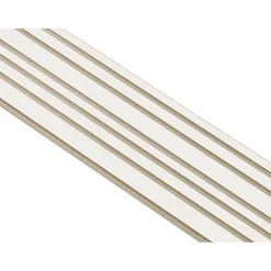 AKUSTIKPANEL EG HVIDMALET 16 X 300 X 2400 MM>I-Wood Discount