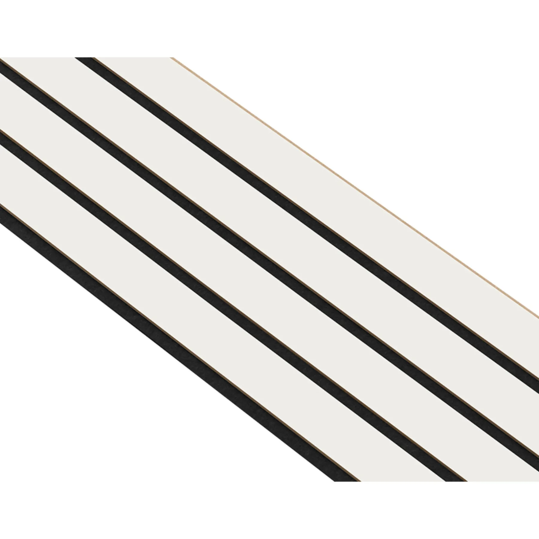 Akustikpanel ^ I-Wood AKUSTIKPANEL EG HVIDMALET 16 X 300 X 2400 MM