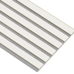 Akustikpanel ^ I-Wood AKUSTIKPANEL EG HVIDMALET 16 X 300 X 2400 MM