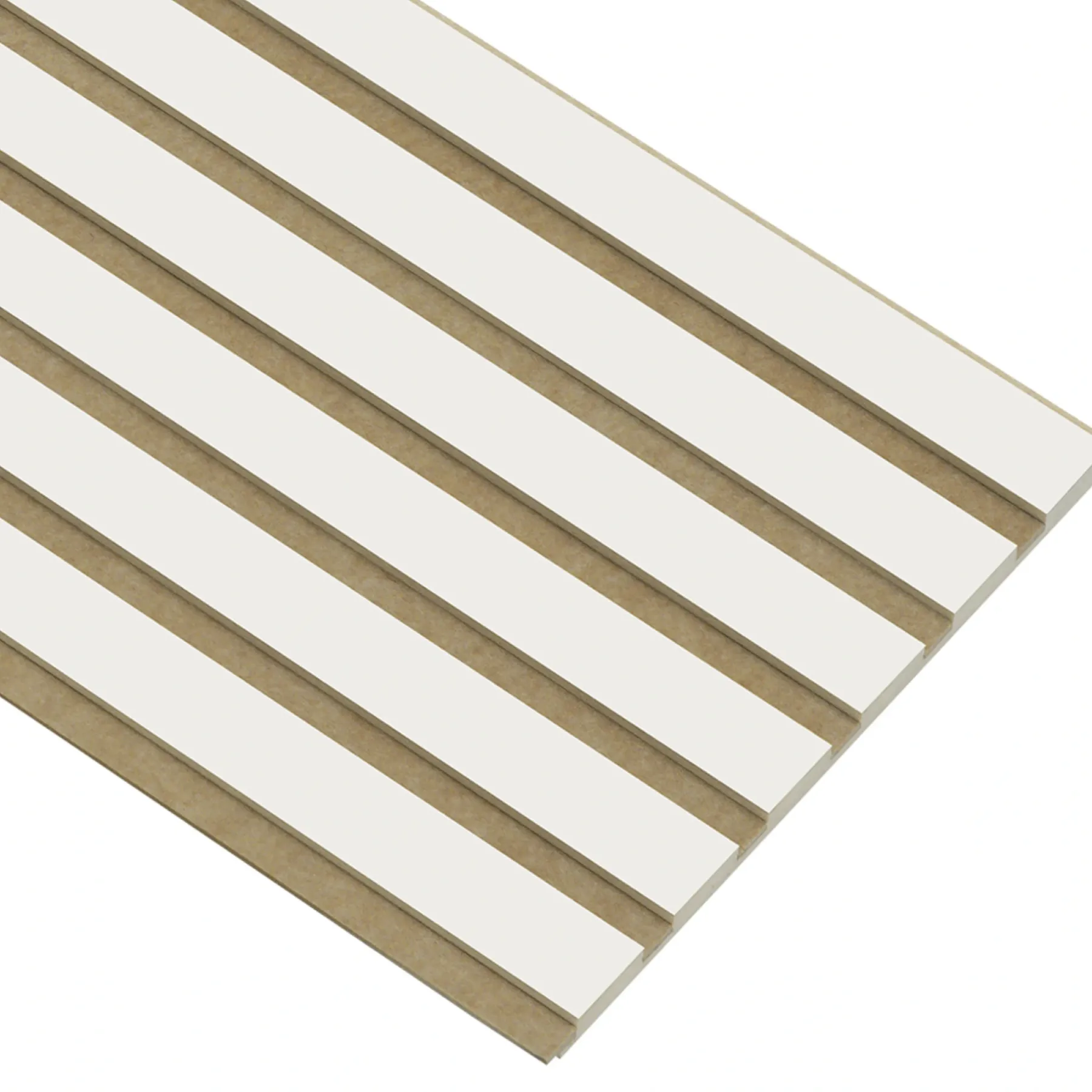 AKUSTIKPANEL EG HVIDMALET 16 X 300 X 2400 MM>I-Wood Sale