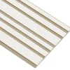 Akustikpanel ^ I-Wood AKUSTIKPANEL EG HVIDMALET 16 X 300 X 2400 MM
