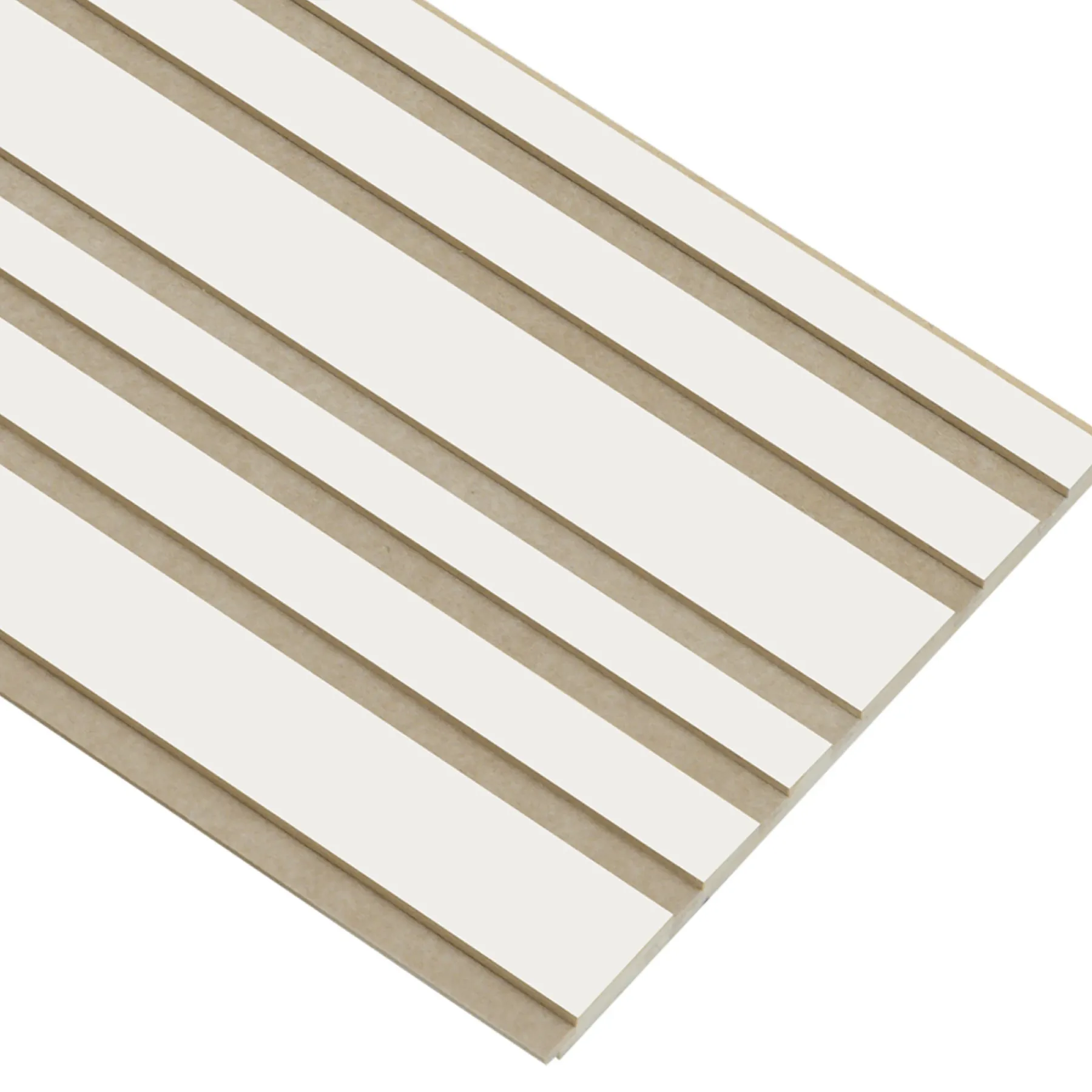 AKUSTIKPANEL EG HVIDMALET 16 X 300 X 2400 MM>I-Wood Sale