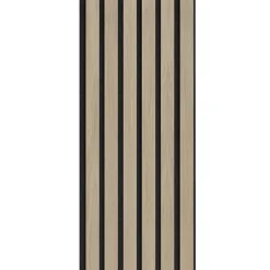 Akustikpanel ^ I-Wood AKUSTIKPANEL EG HVID OLIE 17 X 300 X 2400 MM