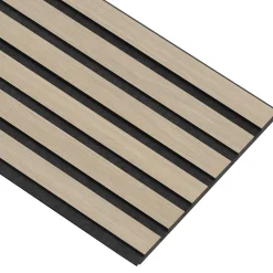 Akustikpanel ^ I-Wood AKUSTIKPANEL EG HVID OLIE 17 X 300 X 2400 MM