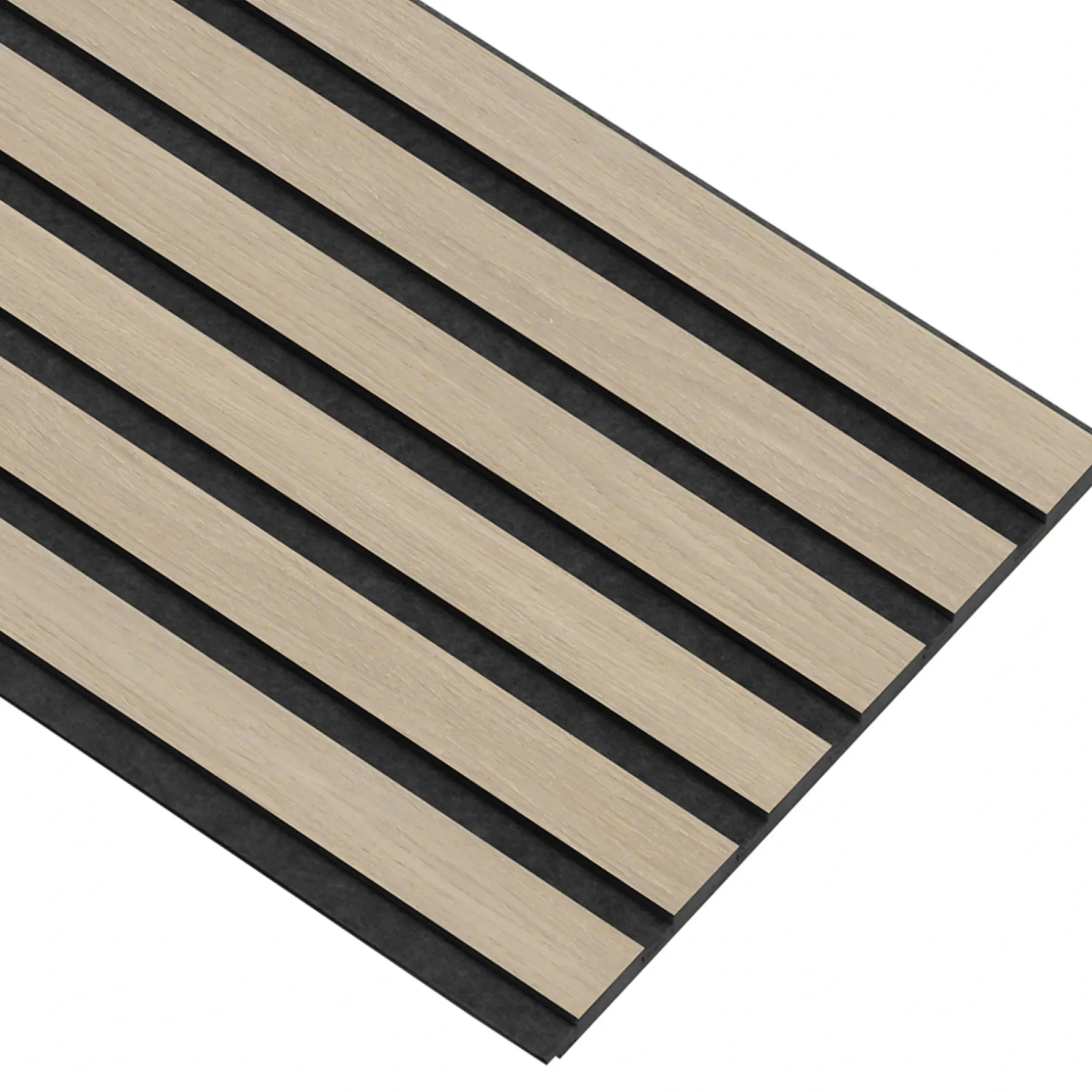 Akustikpanel ^ I-Wood AKUSTIKPANEL EG HVID OLIE 17 X 300 X 2400 MM