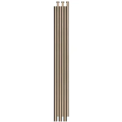 Akustikpanel ^ I-Wood AKUSTIKPANEL EG HVID OLIE 17 X 300 X 2400 MM