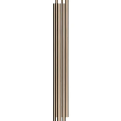 Akustikpanel ^ I-Wood AKUSTIKPANEL EG HVID OLIE 17 X 300 X 2400 MM