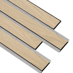 Akustikpanel ^ I-Wood AKUSTIKPANEL EG HVID OLIE 17 X 300 X 2400 MM