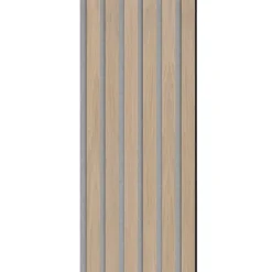 Akustikpanel ^ I-Wood AKUSTIKPANEL EG HVID OLIE 17 X 300 X 2400 MM