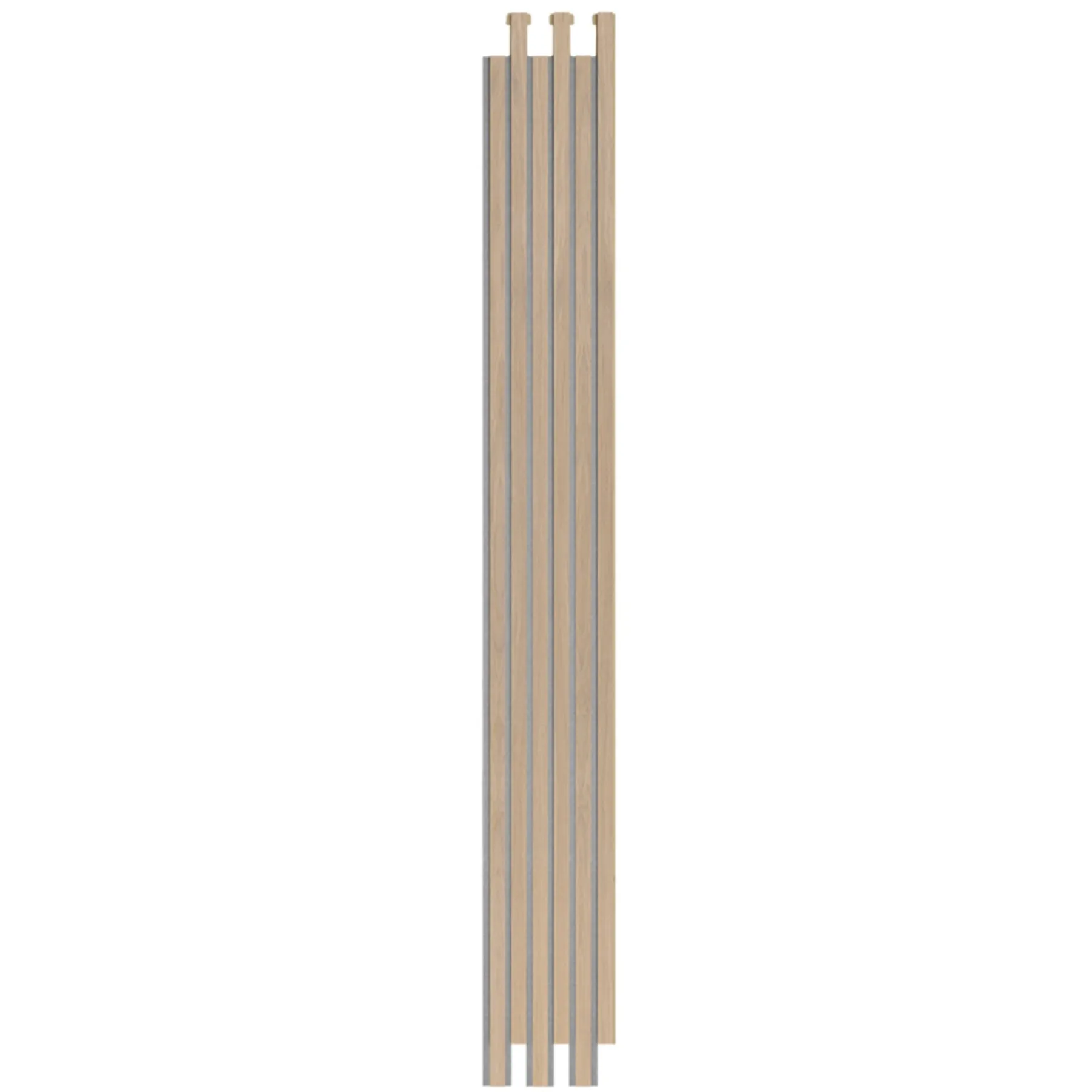 Akustikpanel ^ I-Wood AKUSTIKPANEL EG HVID OLIE 16 X 300 X 2400 MM