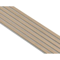 Akustikpanel ^ I-Wood AKUSTIKPANEL EG HVID OLIE 16 X 300 X 2400 MM