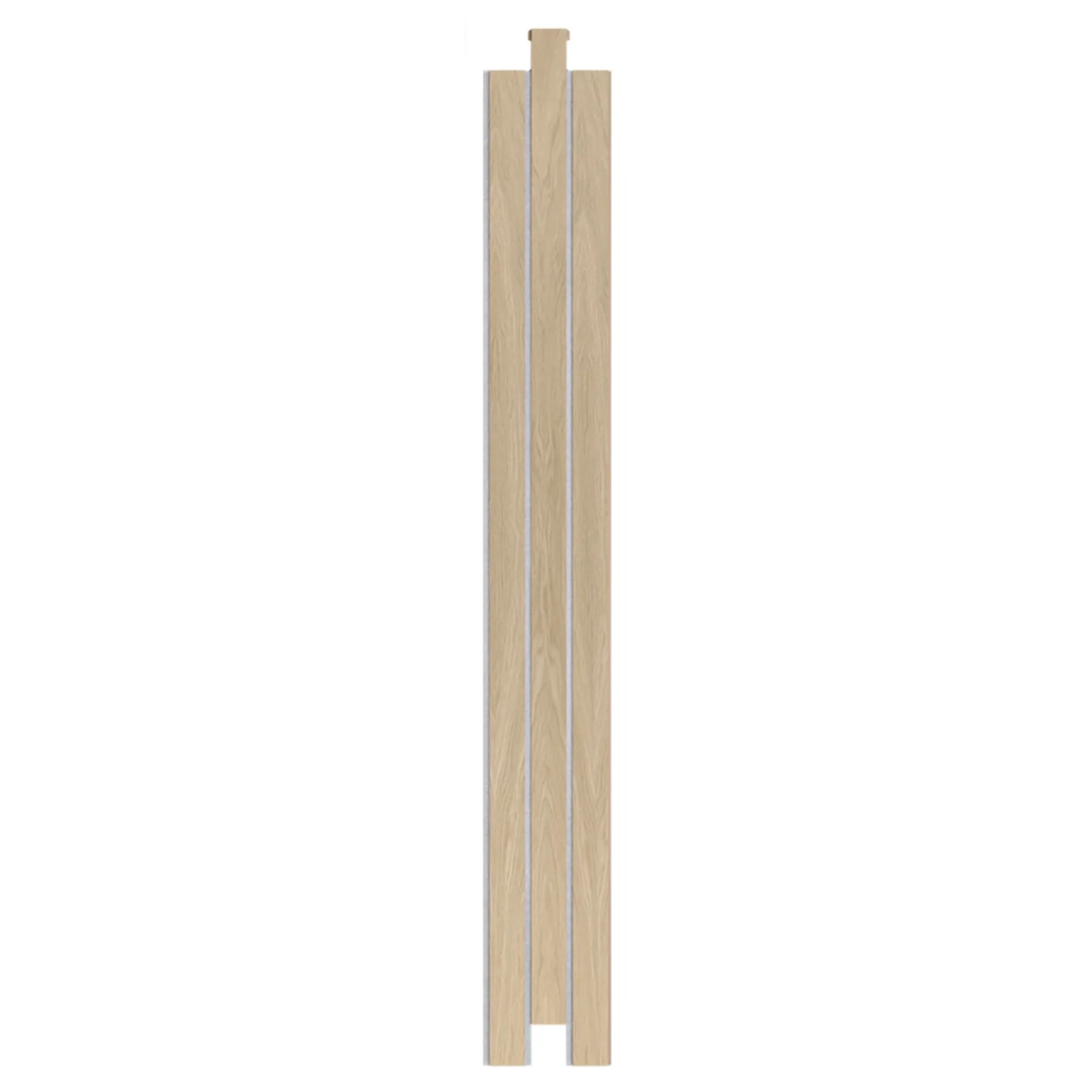 Akustikpanel ^ I-Wood AKUSTIKPANEL EG HVID OLIE 16 X 300 X 2400 MM