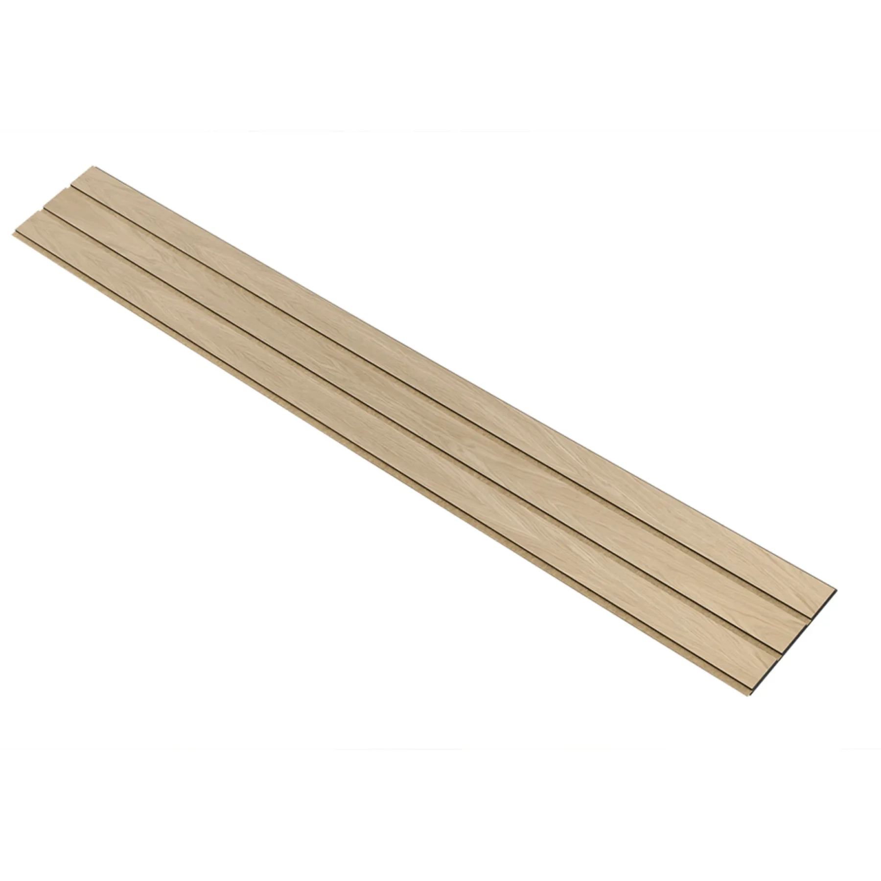 Akustikpanel ^ I-Wood AKUSTIKPANEL EG HVID OLIE 17 X 300 X 2400 MM