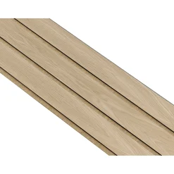 Akustikpanel ^ I-Wood AKUSTIKPANEL EG HVID OLIE 17 X 300 X 2400 MM