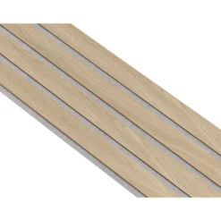 Akustikpanel ^ I-Wood AKUSTIKPANEL EG HVID OLIE 16 X 300 X 2400 MM