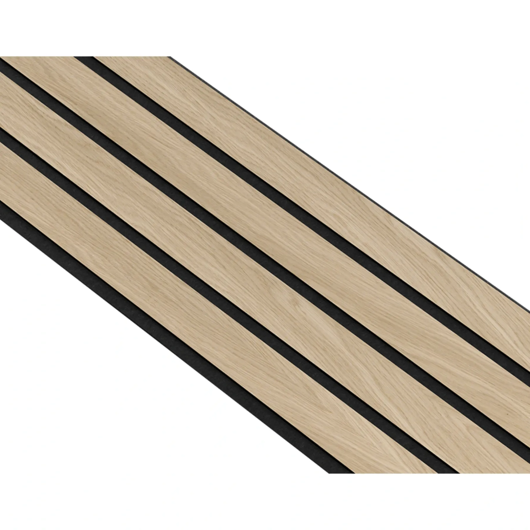 Akustikpanel ^ I-Wood AKUSTIKPANEL EG HVID OLIE 17 X 300 X 2400 MM
