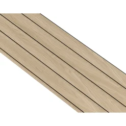 Akustikpanel ^ I-Wood AKUSTIKPANEL EG HVID OLIE 17 X 300 X 2400 MM