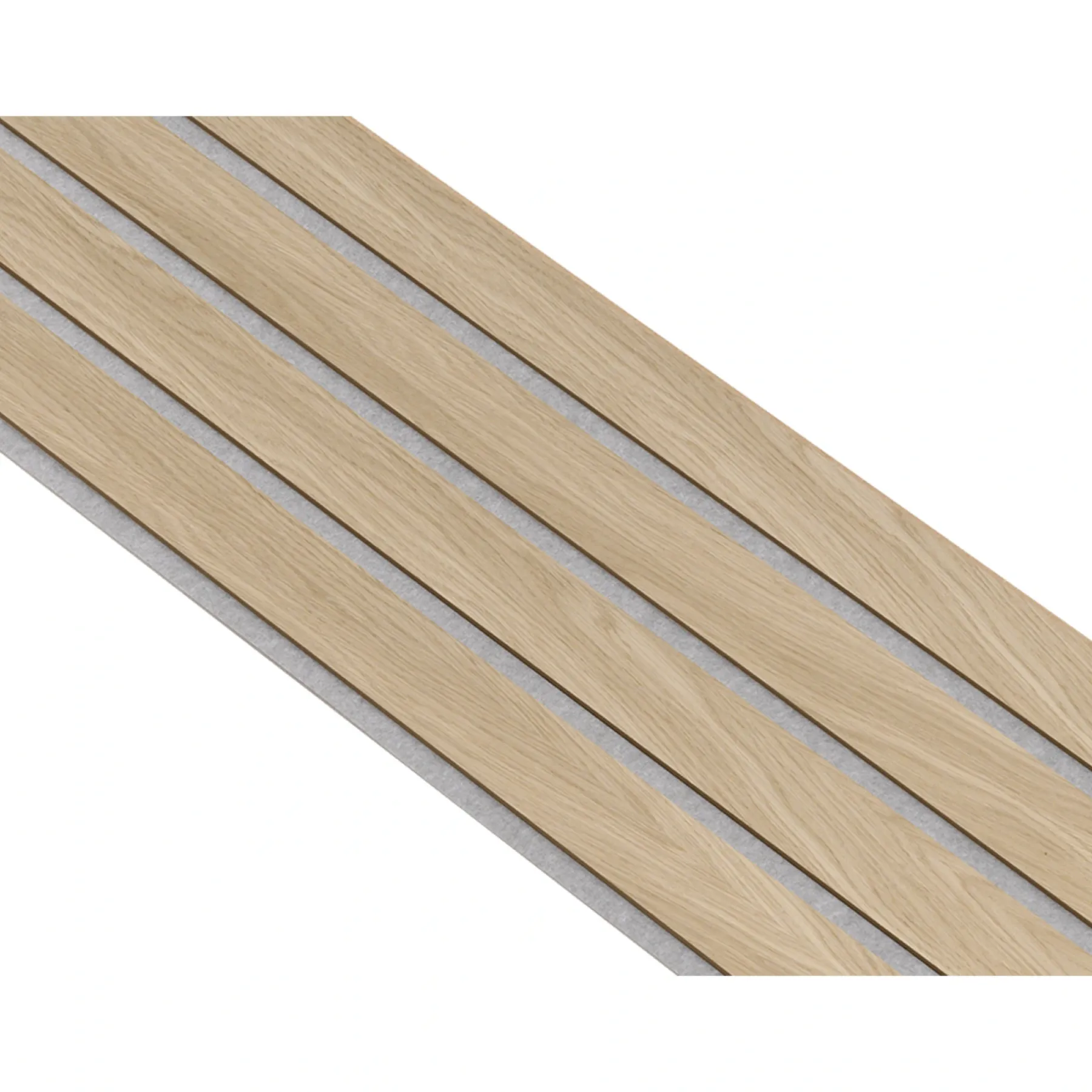 Akustikpanel ^ I-Wood AKUSTIKPANEL EG HVID OLIE 16 X 300 X 2400 MM
