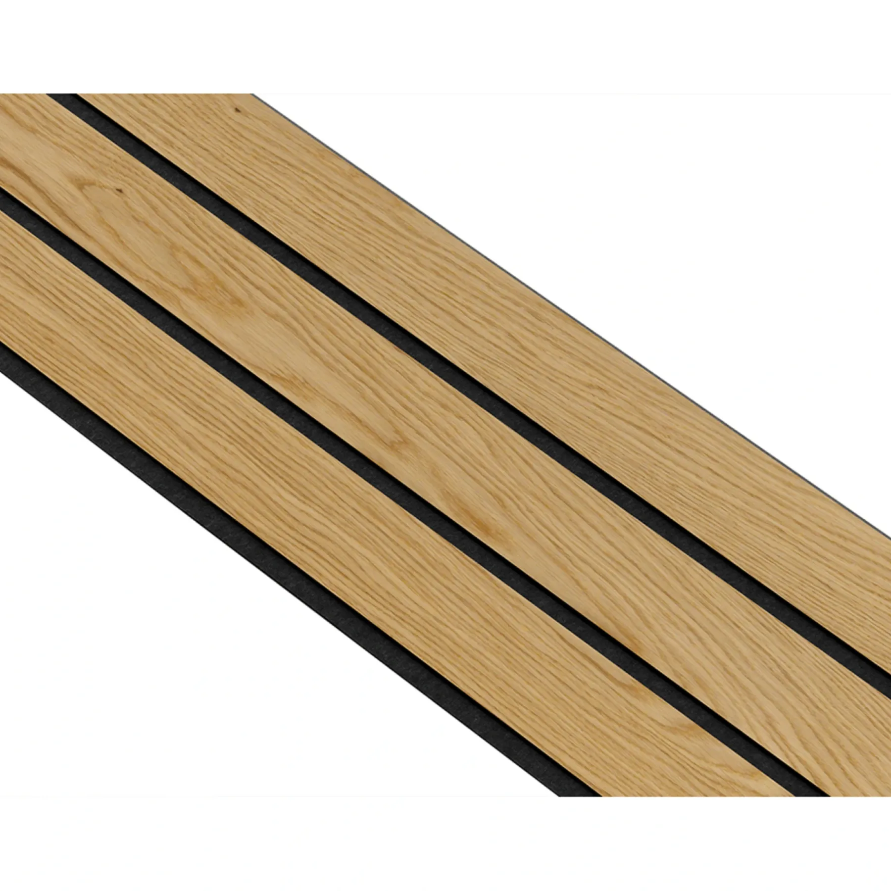 Akustikpanel ^ I-Wood AKUSTIKPANEL EG KLAR OLIE 17 X 300 X 2400 MM