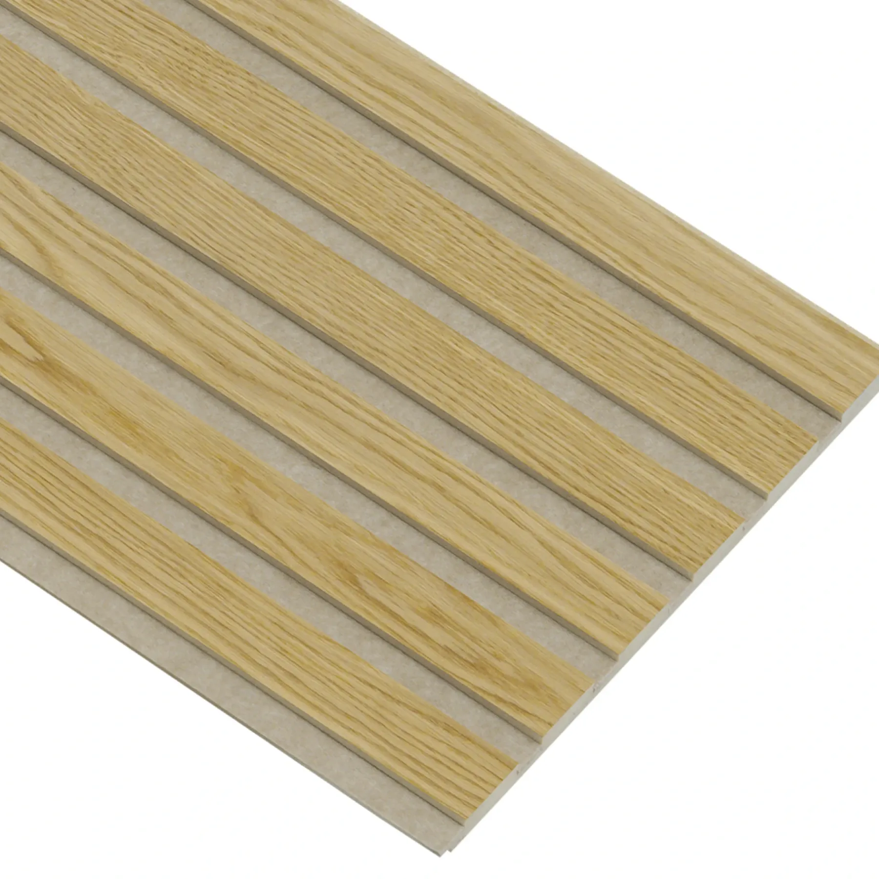 Akustikpanel ^ I-Wood AKUSTIKPANEL EG KLAR OLIE 16 X 300 X 2400 MM