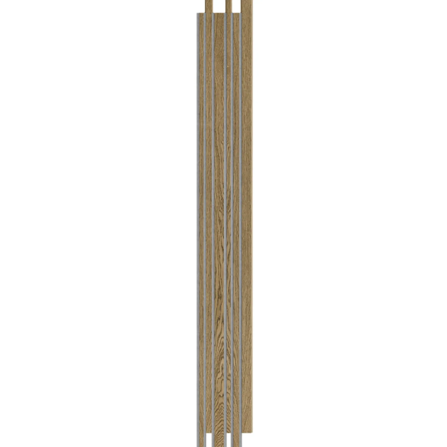 Akustikpanel ^ I-Wood AKUSTIKPANEL EG MØRKEBRUN OLIE 16 X 300 X 2400 MM