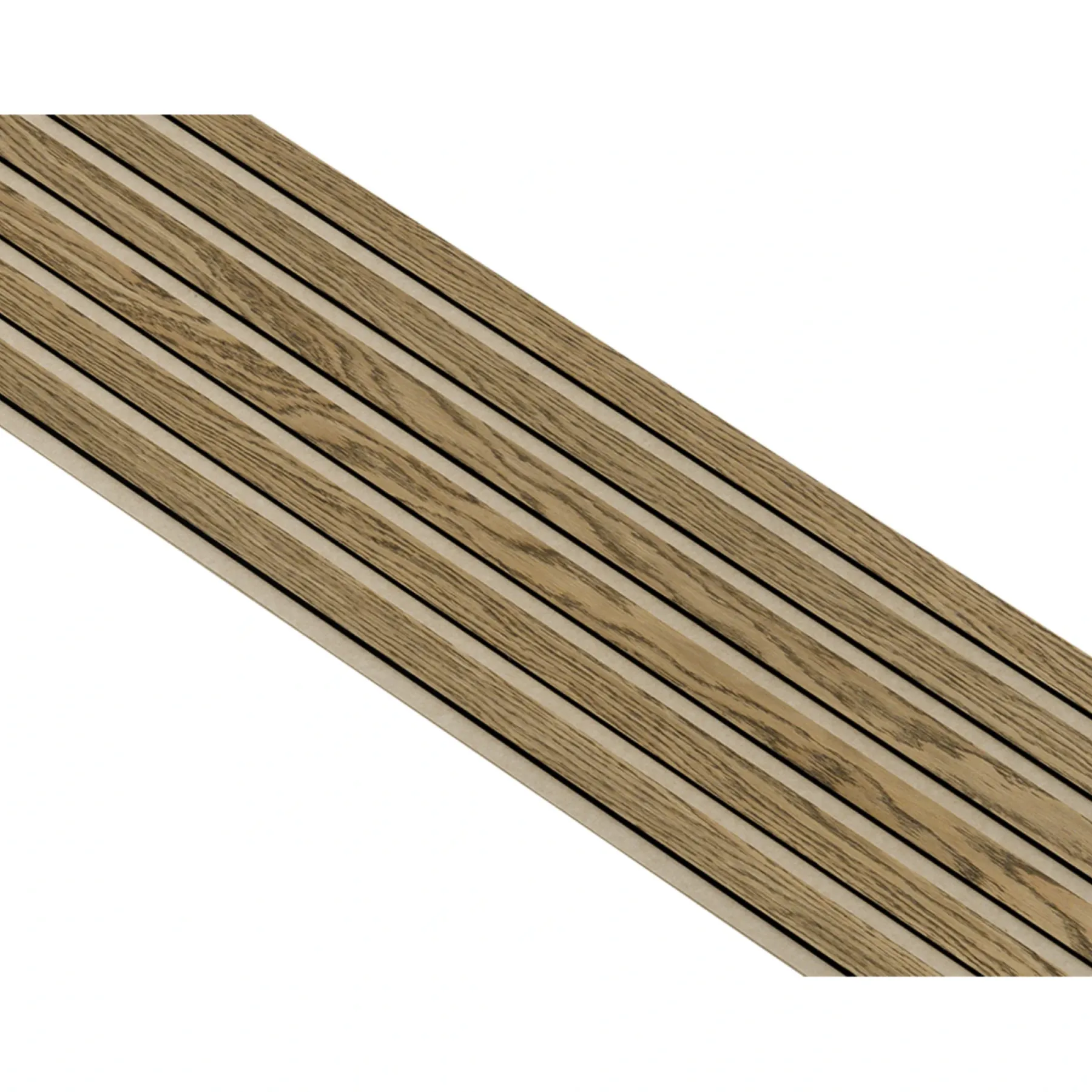 AKUSTIKPANEL EG MØRKEBRUN OLIE 17 X 300 X 2400 MM>I-Wood New