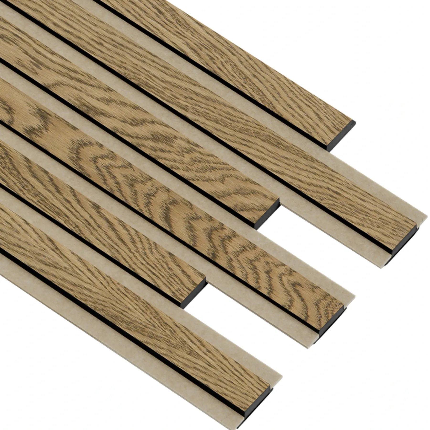 AKUSTIKPANEL EG MØRKEBRUN OLIE 17 X 300 X 2400 MM>I-Wood New