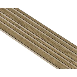 AKUSTIKPANEL EG MØRKEBRUN OLIE 17 X 300 X 2400 MM>I-Wood