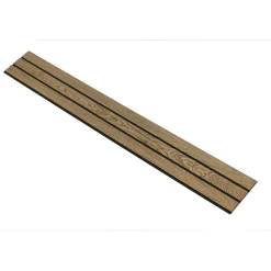 Akustikpanel ^ I-Wood AKUSTIKPANEL EG MØRKEBRUN OLIE 17 X 300 X 2400 MM